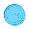 DIY Mother's Day Theme Flat Round Pendant Silicone Molds SIMO-H010-02I-2