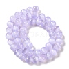 Natural Selenite Beads Strands G-C142-01C-02-3