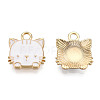Eco-Friendly Zinc Alloy  Pendants ENAM-R051-01-03G-NR-1