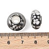 Lampwork & Brass Core European Beads LAMP-P019-01P-08-3