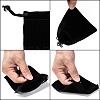 Rectangle Velvet Pouches X2-TP-R002-10x12-01-5
