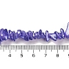 Electroplate Glass Beads Strands GLAA-P062-B12-4