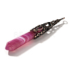 Natural Banded Agate(Dyed & Heated) Pointed Big Pendants G-P560-02R-18-2