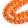 Glass Beads Strands EGLA-A034-T8mm-D25-2