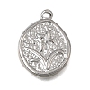304 Stainless Steel Pendants STAS-K322-26B-P-1