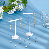 16Pcs 2 Styles Brass Micro Pave Cubic Zirconia Charms KK-UN0005-33-2