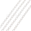 Silver Color Plated Iron Handmade Chains Figaro Chains Mother-Son Chains CHSM023Y-S-1