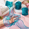3 Rolls Polyester Organza Ribbons SRIB-TA0001-25-6