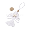 Cotton Christmas Trees Pendant Decoration HJEW-JM03830-01-3