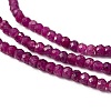 Natural Ruby Beads Strands G-L597-B01-01-3