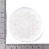 Flat Round Natural Selenite Slice Coasters DJEW-C015-02F-3