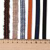 18 Yards 6 Styles Polyester Ribbon SRIB-Q022-E02-2