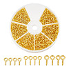 540Pcs 3 Styles Iron Screw Eye Pin Peg Bails IFIN-AR0001-32G-1