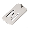 304 Stainless Steel Pendants STAS-M115-01P-N-2