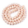 Electroplate Glass Beads Strands LS-EGLA-A044-P8mm-B05-3