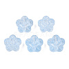 Transparent Spray Painted Glass Beads GLAA-N035-029-C02-1