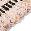 10 Skeins 6-Ply Polyester Embroidery Floss OCOR-K006-A23-2