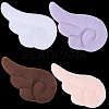 40Pcs 4 Colors Cloth Ornaments Accessories AJEW-GF0012-68-7