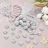 Brass Finger Ring/Brooch Sieve Findings KK-SC0002-65-7