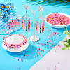 100G Transparent Glass Round Seed Beads SEED-TA0001-44A-8