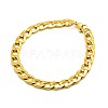 304 Stainless Steel Curb Chain/Twisted Chain Bracelets STAS-A028-B125G-1