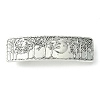 Alloy Hair Barrettes OHAR-C010-04AS-1