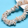 Natural Baroque Pearl Keshi Pearl Beads Strands PEAR-R065-01-1