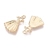 Rack Plating Alloy Pendants FIND-N005-11G-2