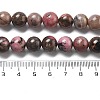 Natural Rhodonite Beads Strands G-G828-02-10mm-8
