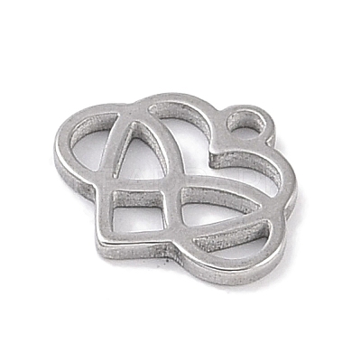 Non-Tarnish 304 Stainless Steel Charms STAS-K286-01A-P-1