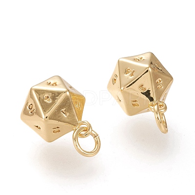 Brass Charms X-KK-F820-26G-1