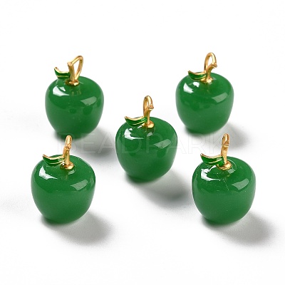 Handmade Lampwork Pendants LAMP-A150-06MG-01-1