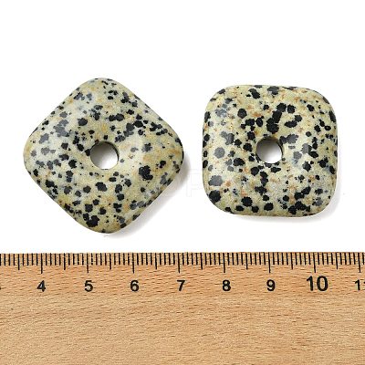 Natural Dalmatian Jasper Pendants GG-D003-B02-12-1