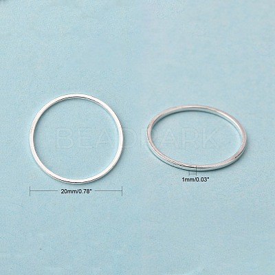 Brass Linking Rings X-KK-S327-06S-20mm-1