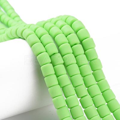 Polymer Clay Bead Strands CLAY-T001-C60-1