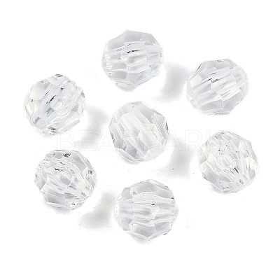 Transparent Acrylic Beads OACR-Q015-02B-1