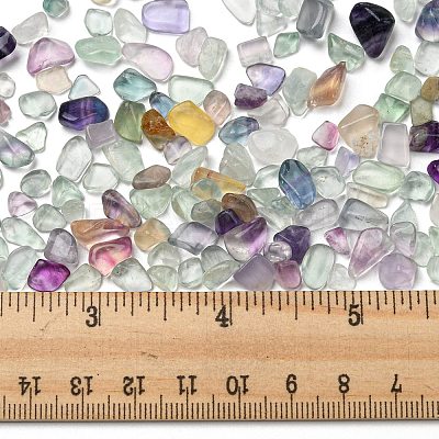 Natural Green Fluorite Chip Beads LS-X-G-M364-06-1