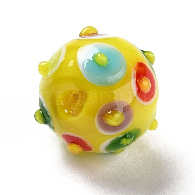 Handmade Lampwork Beads LAMP-F022-03E-1