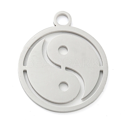 Non-Tarnish 304 Stainless Steel Pendants STAS-B056-26P-07-1