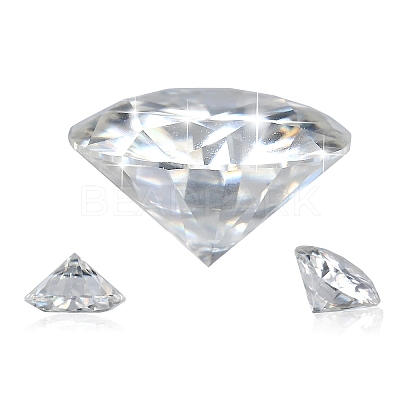 Brilliant Round Cut Moissanite Loose Stones Cabochons RGLA-F081-01L-1