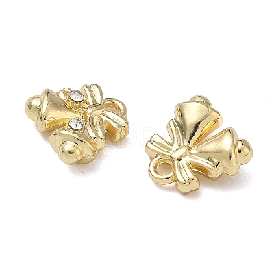 Christmas Alloy Crystal Rhinestone Pendants FIND-L026-01C-G-1