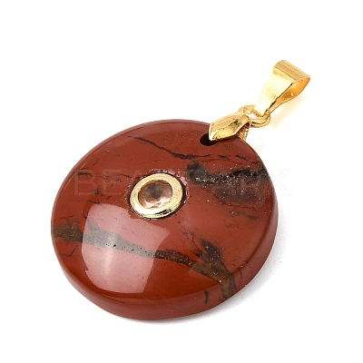 Natural Red Jasper Pendants GG-CBA260E-03G-15-1