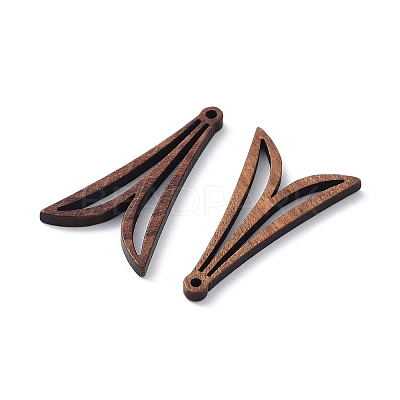 Walnut Wood Laser Cut Pendants WOOD-Q051-01G-1