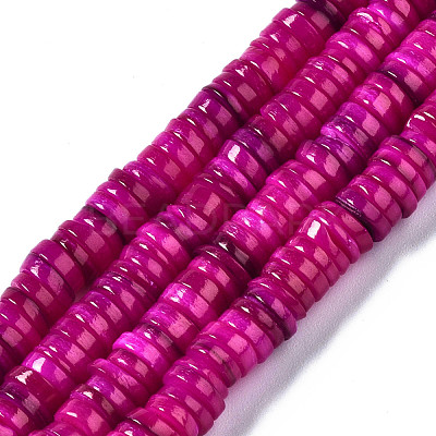 Natural Freshwater Shell Beads Strands SHEL-Q024-001F-1