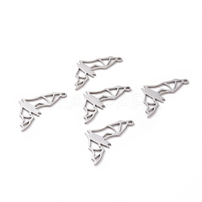 Non-Tarnish 201 Stainless Steel Pendants STAS-N090-JN840-1-1