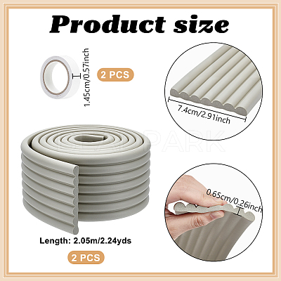Foam Thermal Insulation Cotton Anticollision Strip DIY-WH0591-154A-1