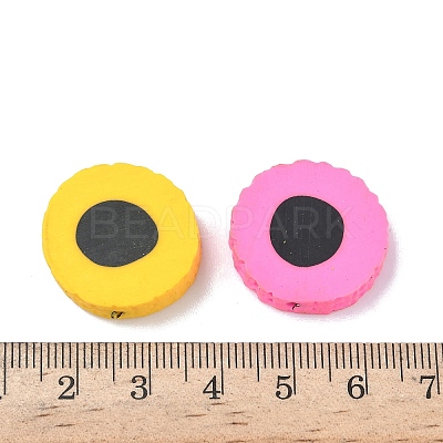 Mixed Shapes Handmade Polymer Clay Beads X-CLAY-R060-113-1