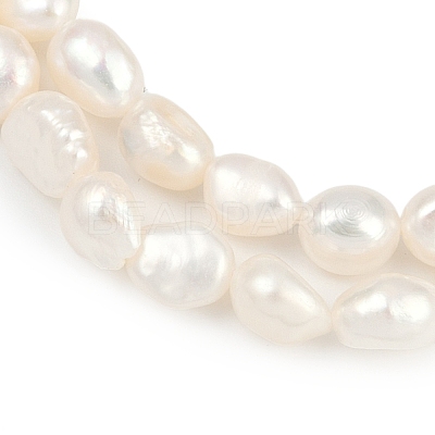 Natural Cultured Freshwater Pearl Beads Strands PEAR-P064-20A-04A-02-1