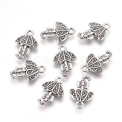 Tibetan Style Alloy Pendants TIBEP-R155-AS-LF-1