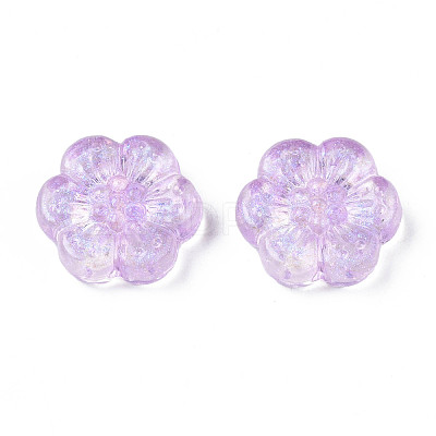 Transparent Acrylic Beads OACR-S028-142-1